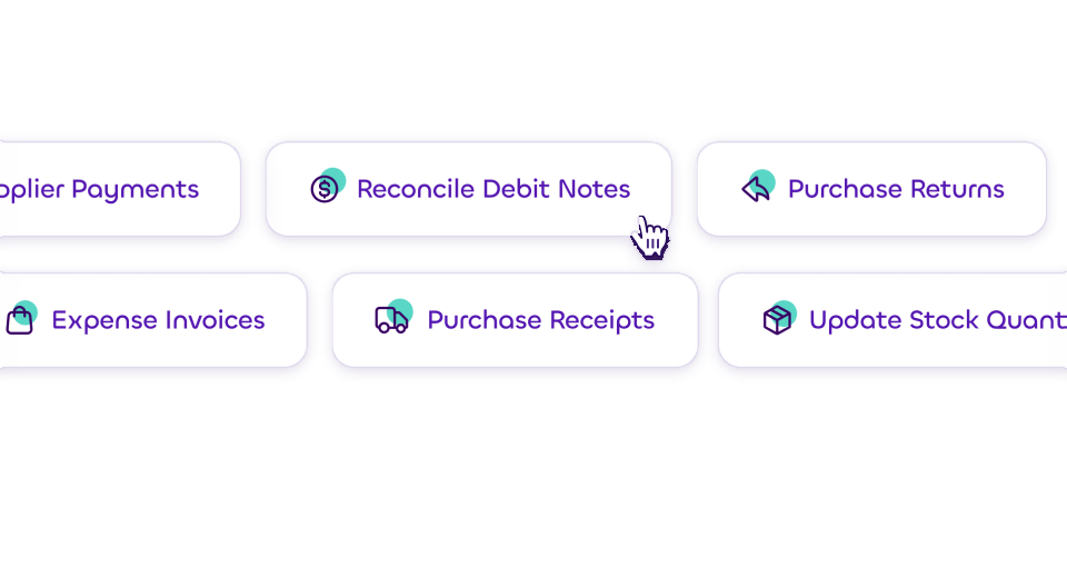 Purchase returns and debit note adjustments