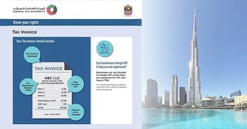 Tax Invoice Format UAE