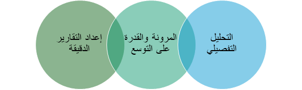 أهمية مستويات دليل الحسابات:
1- التحليل التفصيلي
2- المرونة والقدرة على التوسع
3- إعداد التقارير الدقيقة